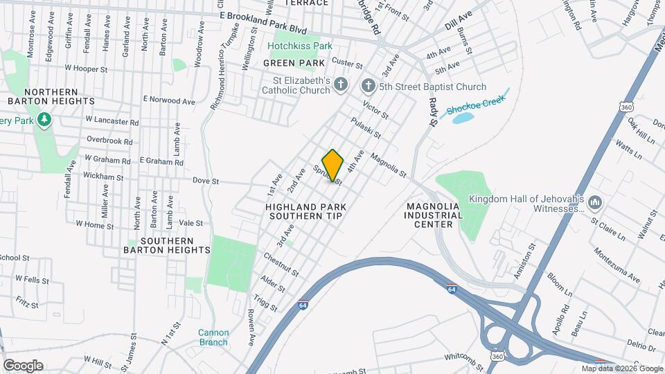 2310 4th Ave Map and Location Details