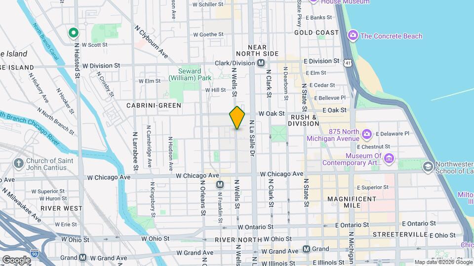 913 N Wells St Mapa y Detalles de la Ubicación