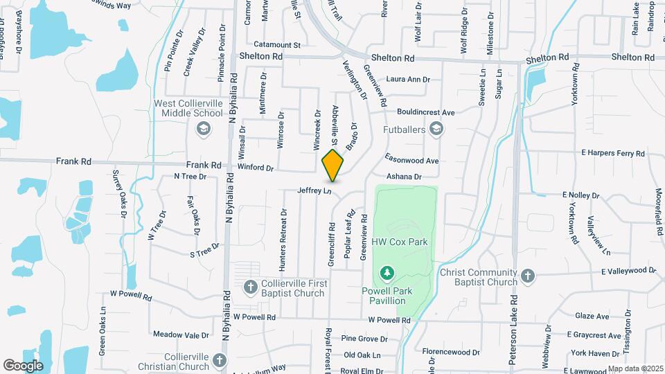 520 Jeffrey Ln Map and Location Details