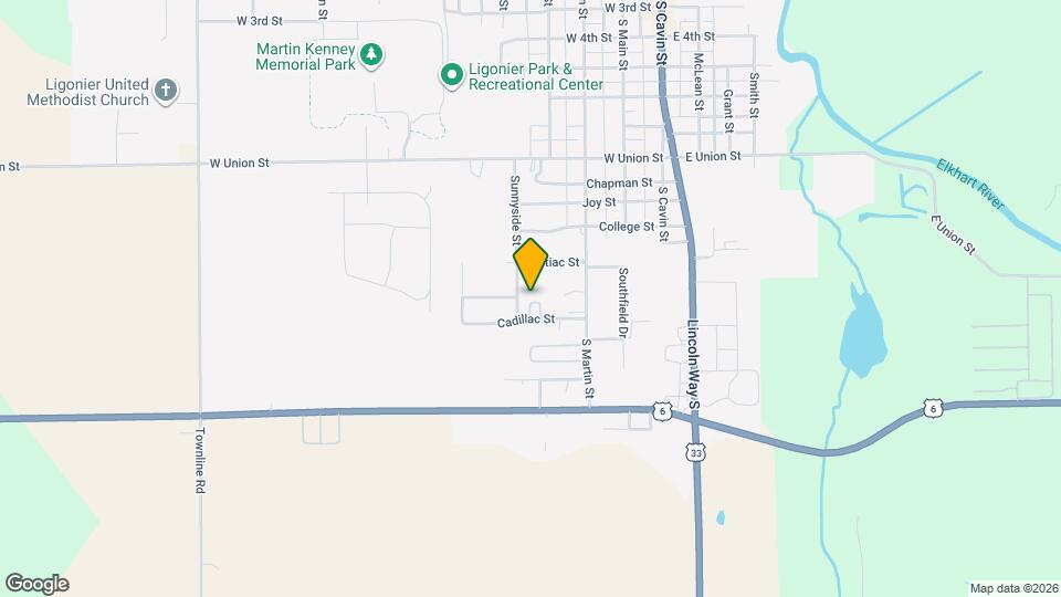 Martin House Manor II Map and Location Details