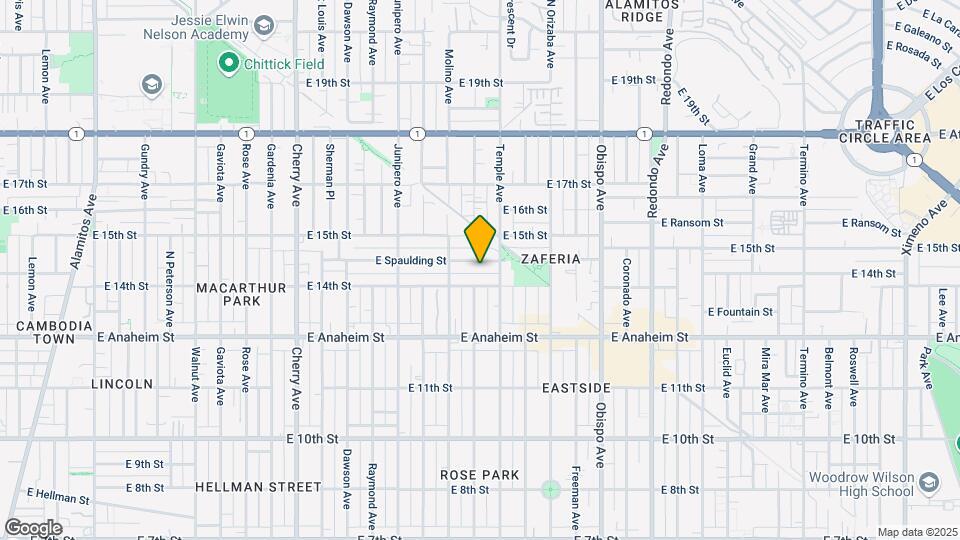 2722 E Spaulding St Map and Location Details