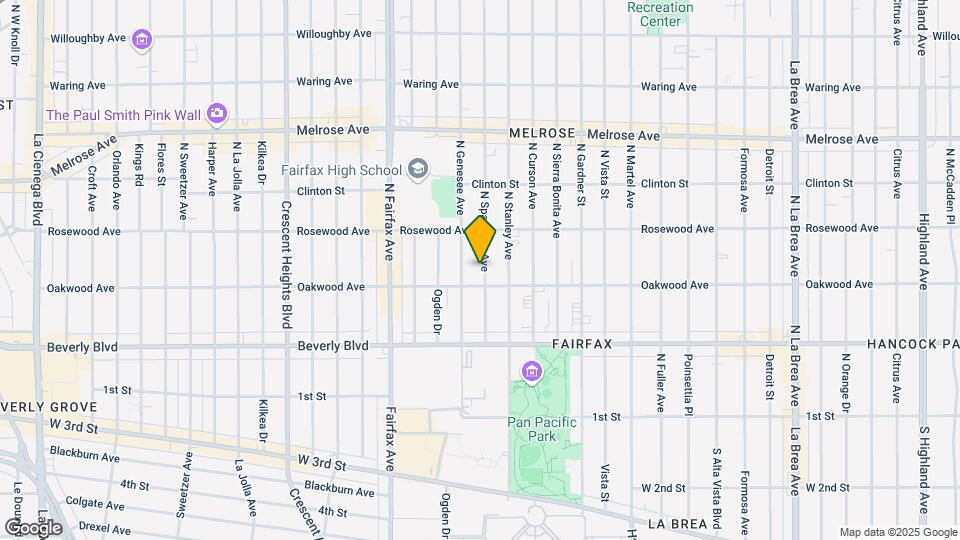 419 N Spaulding Ave Map and Location Details