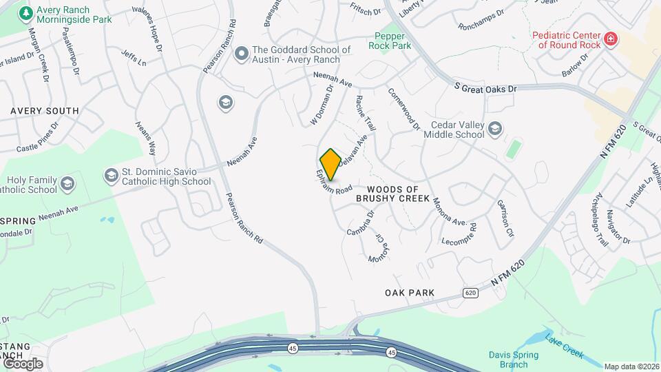 8504 Ephraim Road Map and Location Details