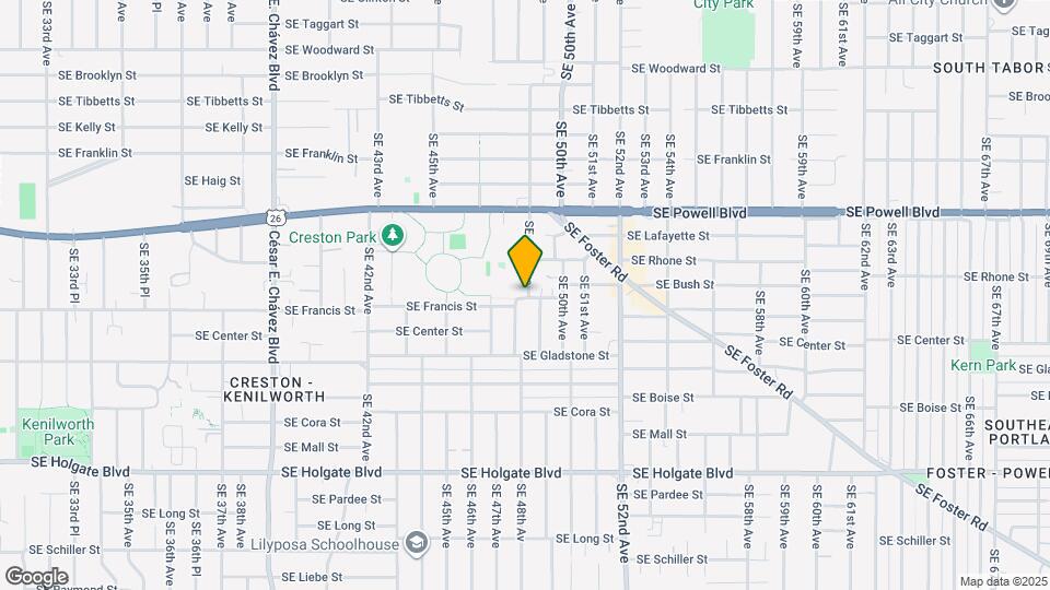 3769 SE 49th Ave Map and Location Details