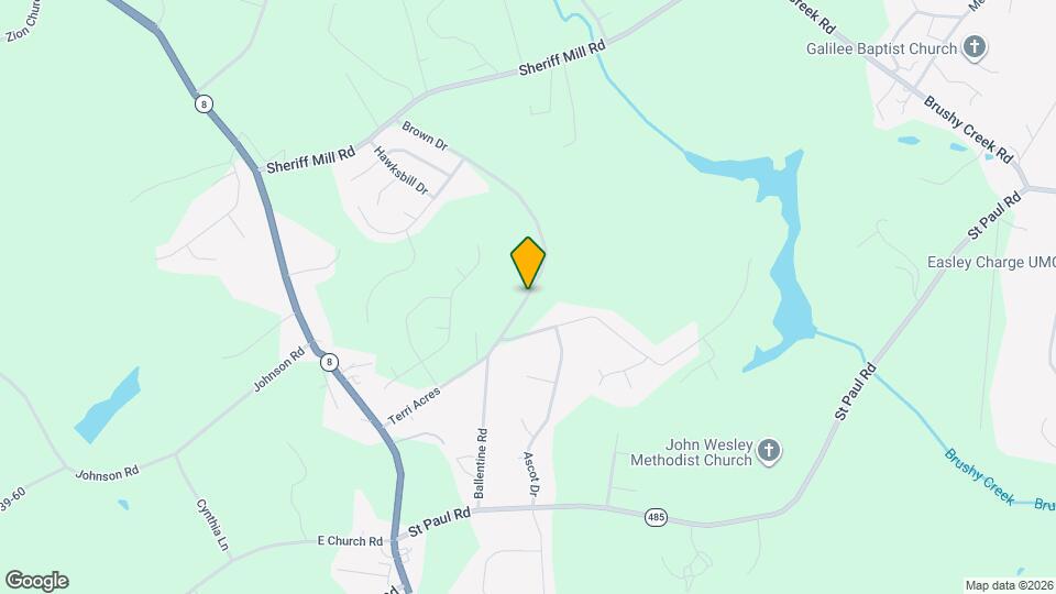 245 Brown Cir Mapa y Detalles de la Ubicación