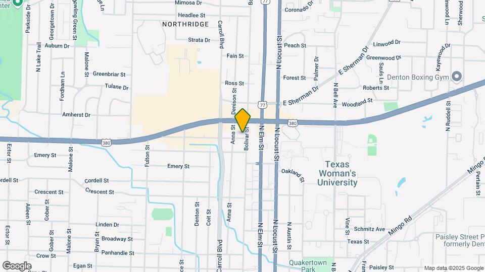 1801 Bolivar St Map and Location Details