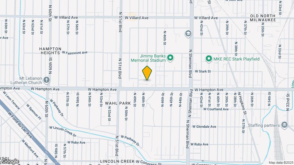 4739 W Luscher Ave Map and Location Details