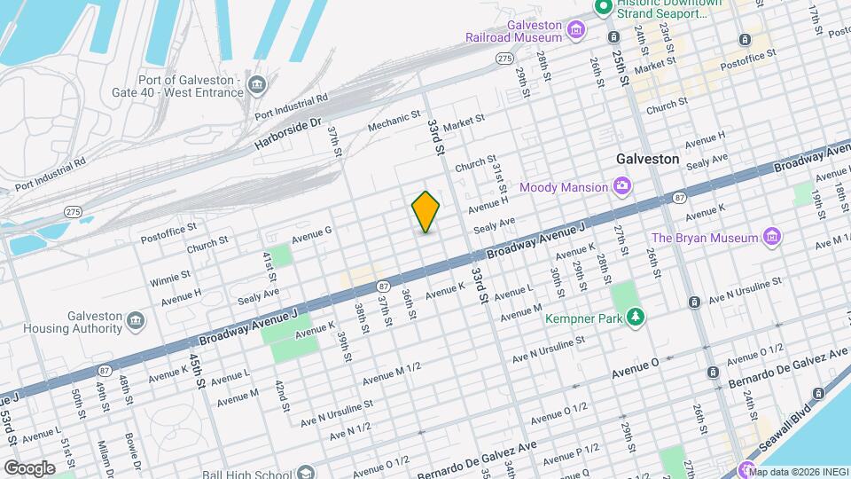 3418 Sealy Map and Location Details