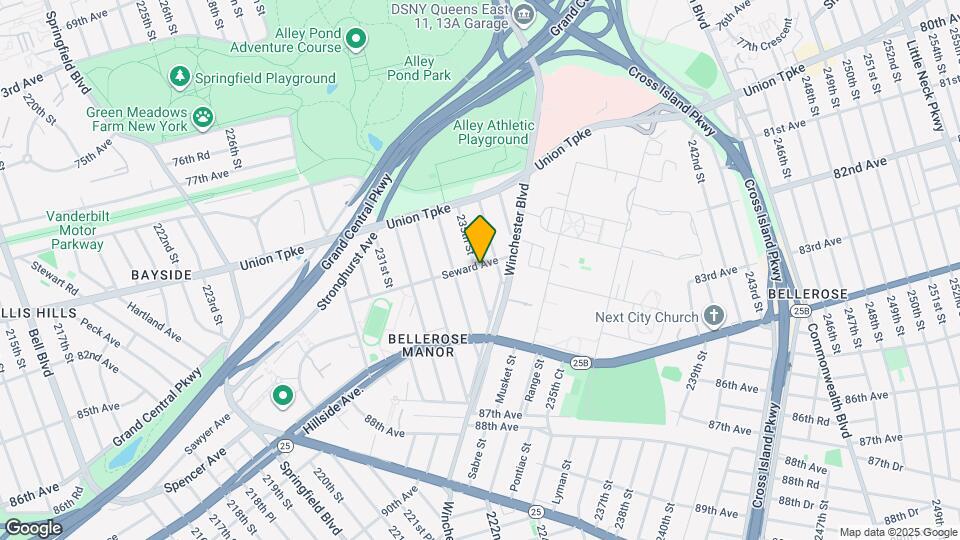 235-02 Seward Ave Map and Location Details