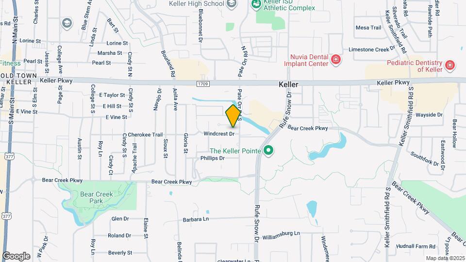 808 Windcrest Dr Map and Location Details