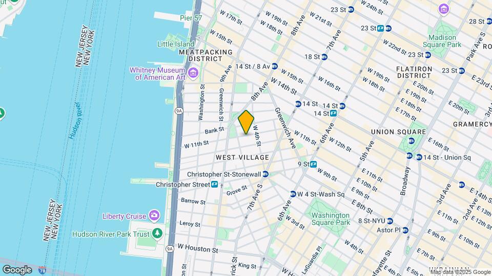 274 W 11th St Map and Location Details