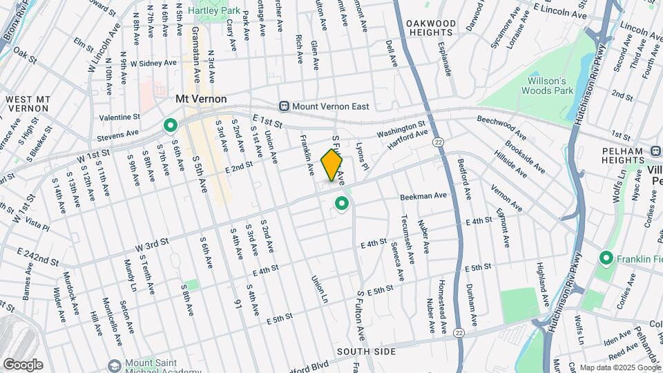 159-165 E 3rd St Mapa y Detalles de la Ubicación