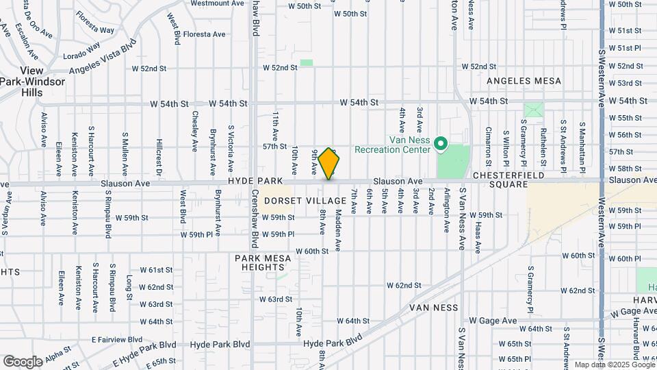3018 W Slauson Ave Map and Location Details