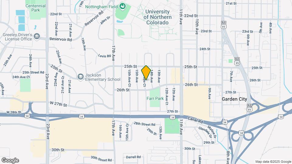 2532 14th Ave Ct Map and Location Details