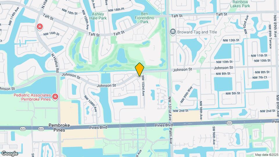 10310 NW 8th St Map and Location Details