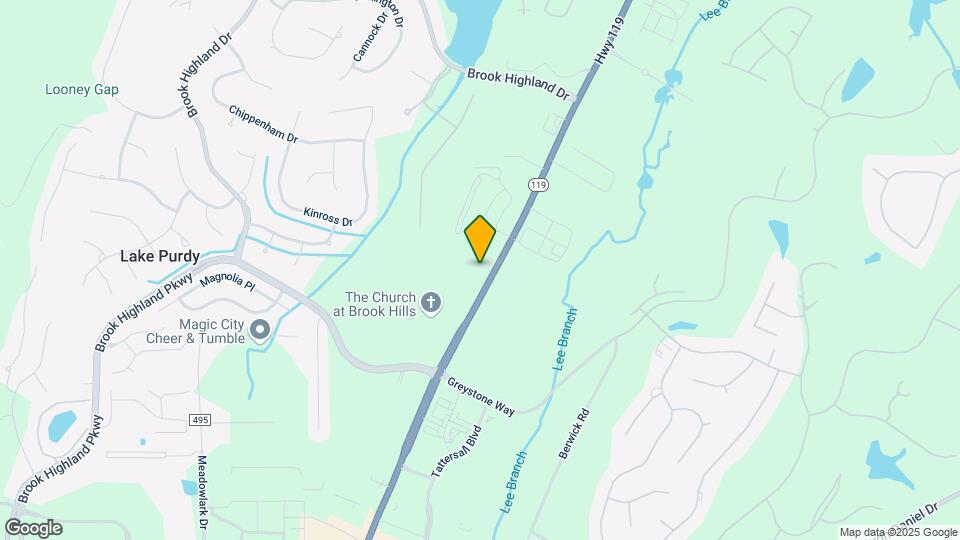 7244 Cahaba Valley Rd Map and Location Details