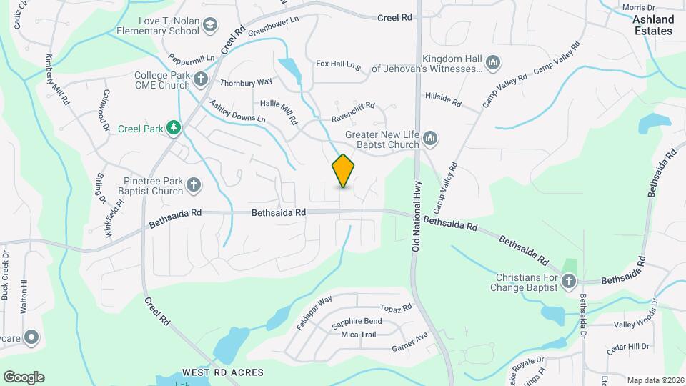 7025 Brentwood Ct Mapa y Detalles de la Ubicación