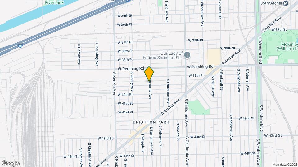 3000 W 40th St Map and Location Details