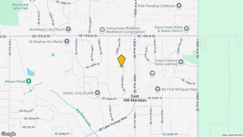 19613 138th Ave SE Map and Location Details