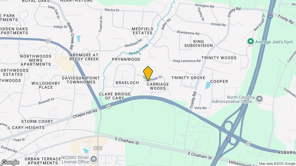 104 Ackley Ct Map and Location Details