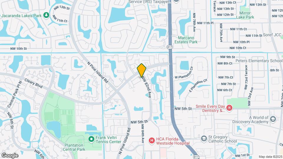 750 NW 82nd Ter Map and Location Details