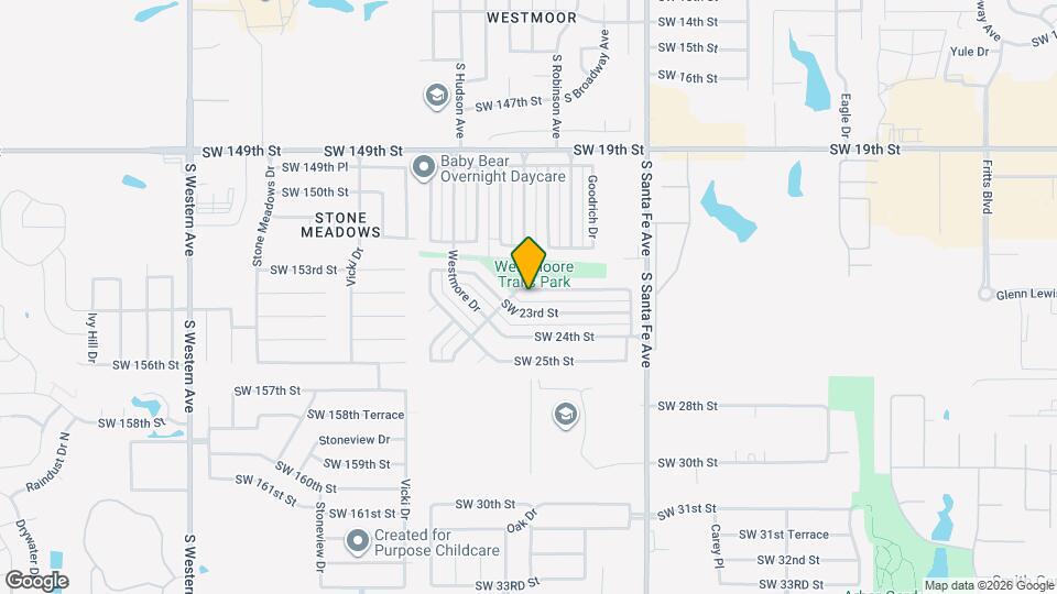 1404 SW 22nd St Map and Location Details