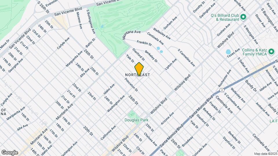 955 Harvard St Map and Location Details