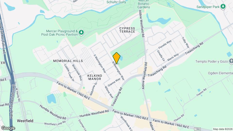 21614 N Werrington Way Map and Location Details