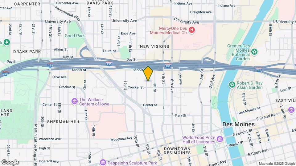 Vue Map and Location Details