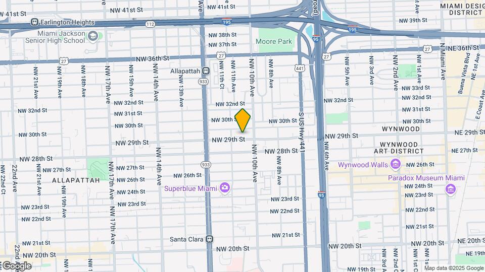 1053 NW 29th St Mapa y Detalles de la Ubicación