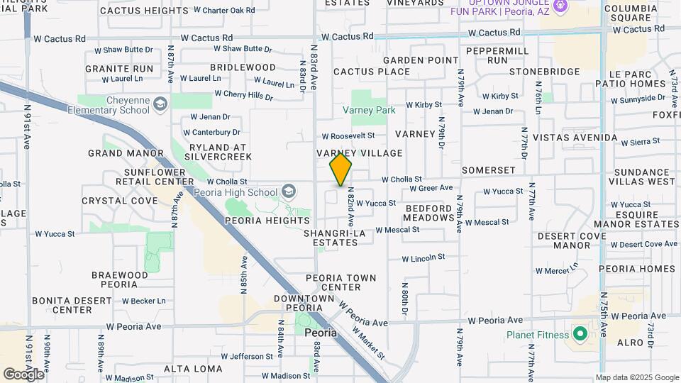 11339 N 82nd Dr Map and Location Details