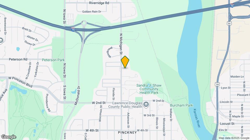 1400 George Ct Map and Location Details