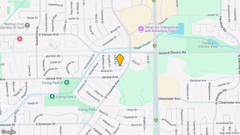 707 Chester Dr Mapa y Detalles de la Ubicación