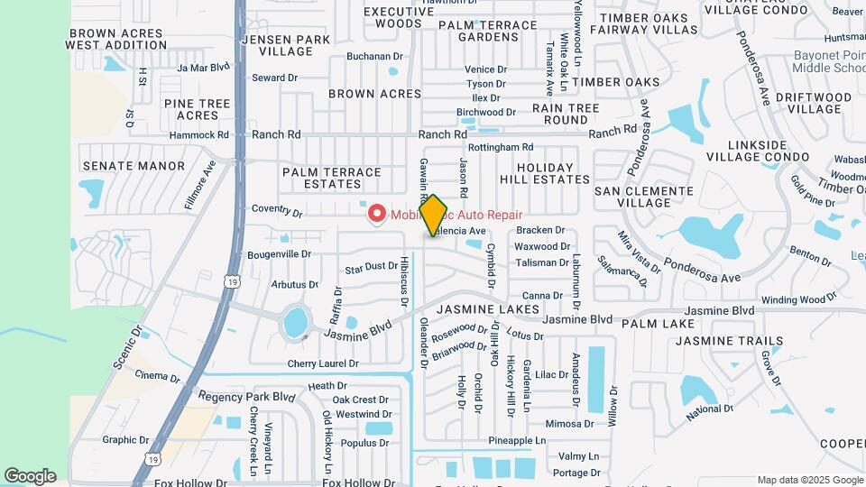 7521 Bougenville Dr Map and Location Details