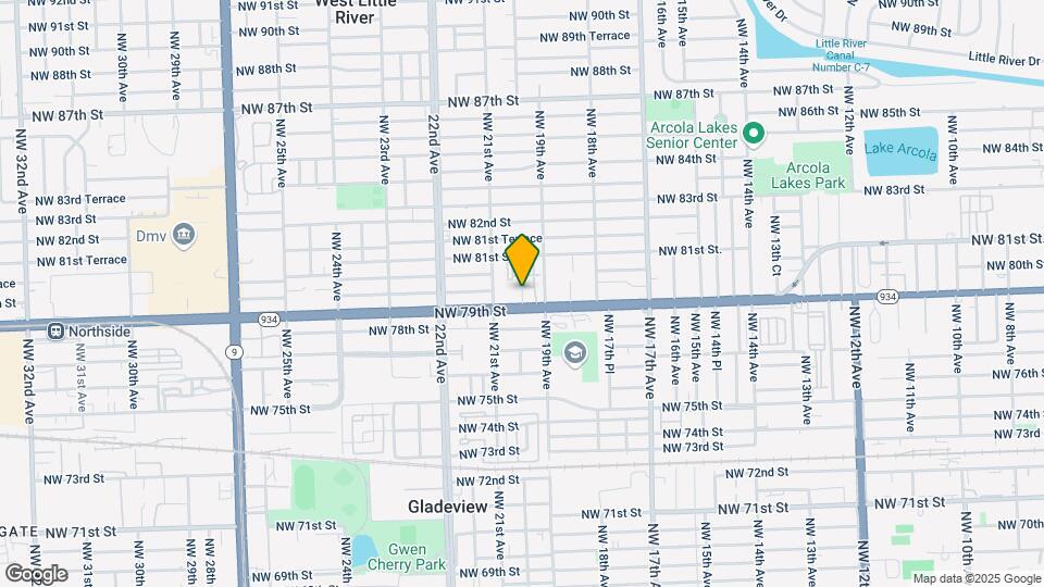 1925 NW 79th St Map and Location Details