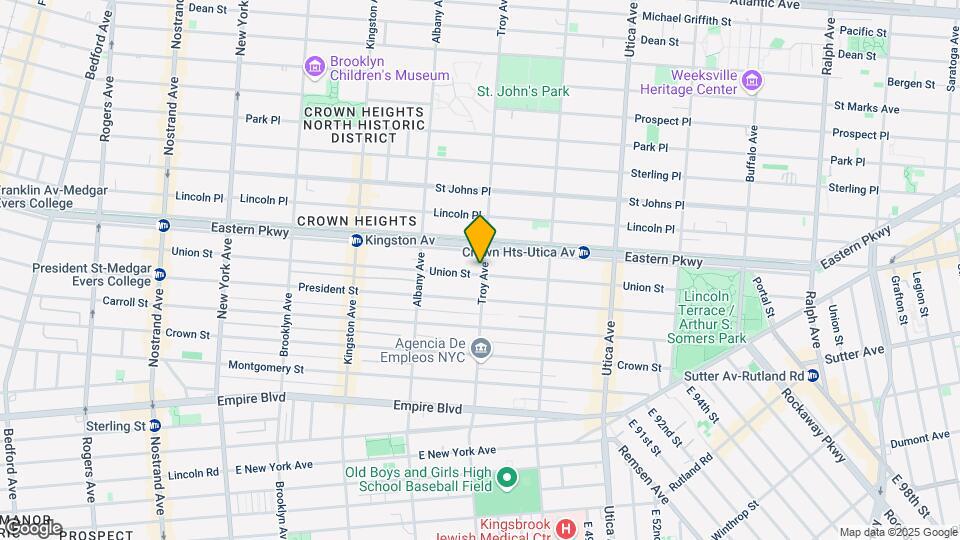 1621 Union St Map and Location Details