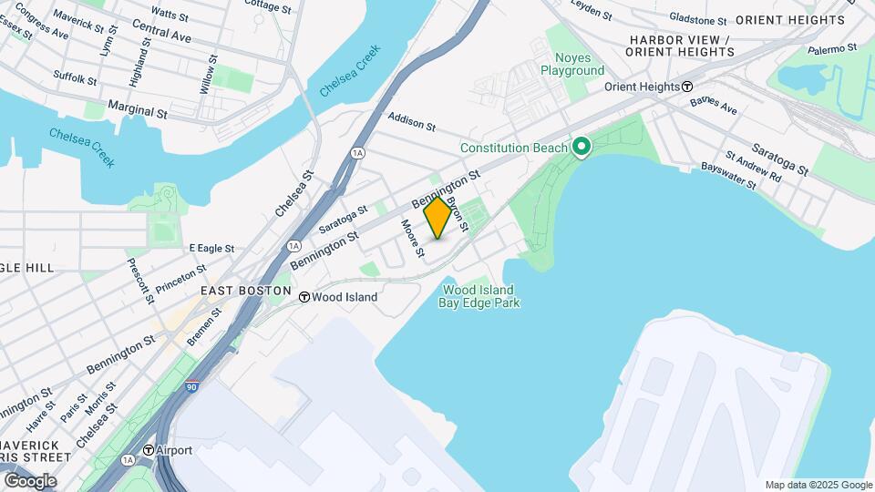 69 Homer St, Unit #1 Map and Location Details