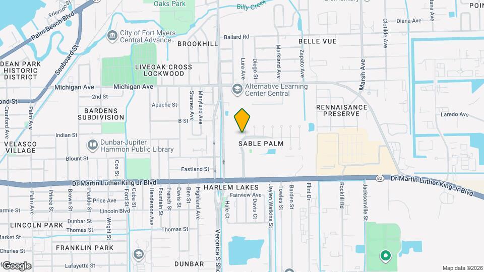 1778 Aquarius Ct Mapa y Detalles de la Ubicación