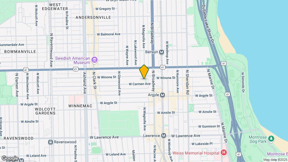 1228 W Carmen Ave Mapa y Detalles de la Ubicación