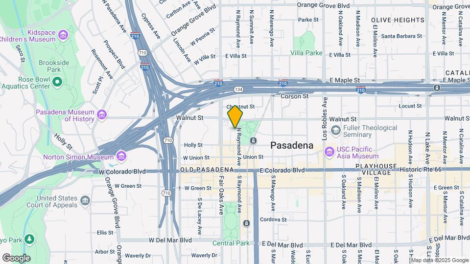 155 N Raymond Ave Map and Location Details