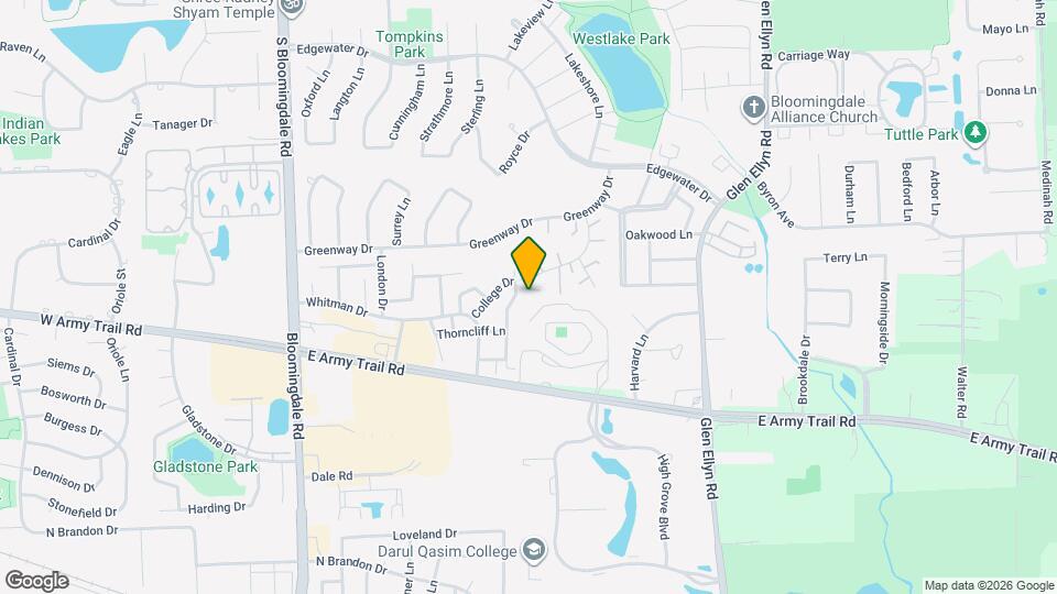 330 Hampton Ct Map and Location Details