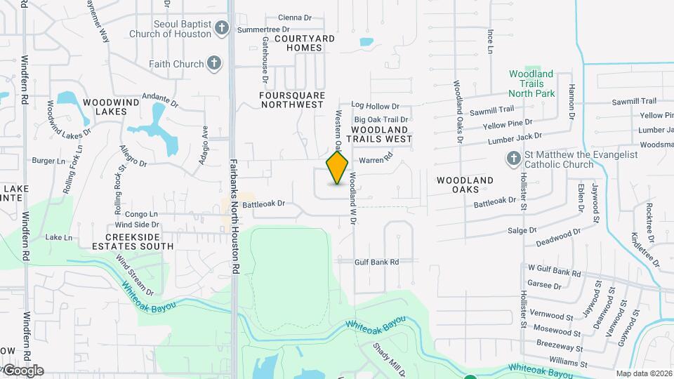 8219 Winding Meadow Ct Map and Location Details