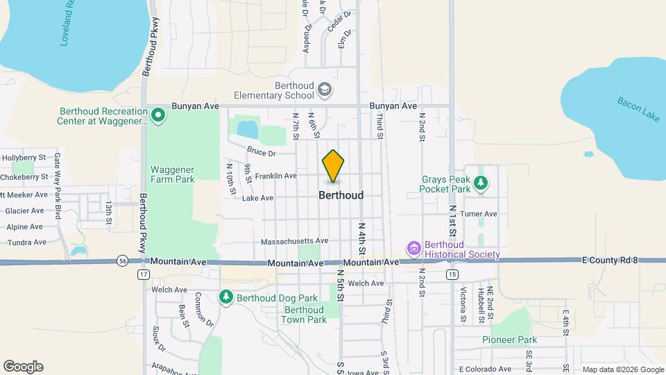 819 N 5th St Map and Location Details