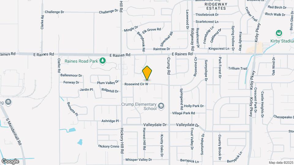 6016 Rosewind Cir W Map and Location Details