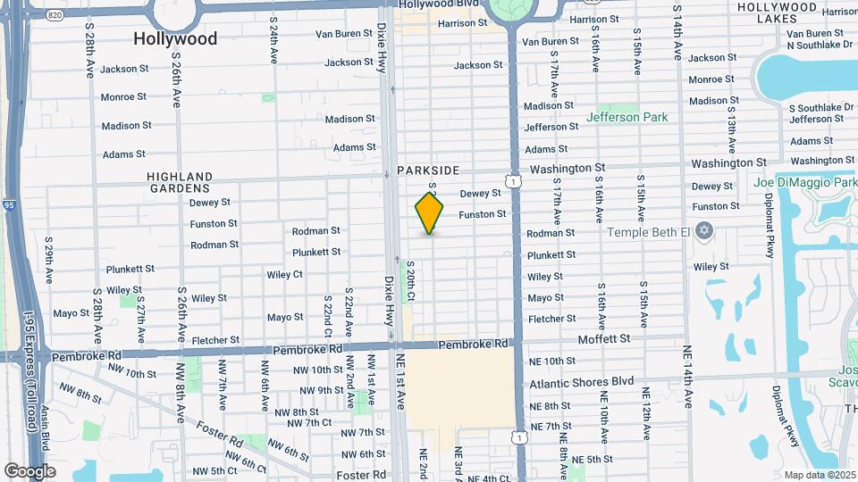 2000 Rodman St Map and Location Details