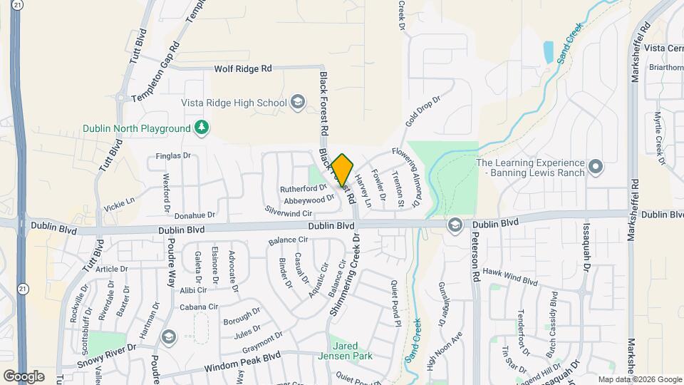 6563 Silverwind Cir Map and Location Details