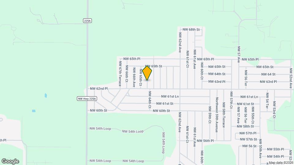 6320 NW 65th Ave Map and Location Details
