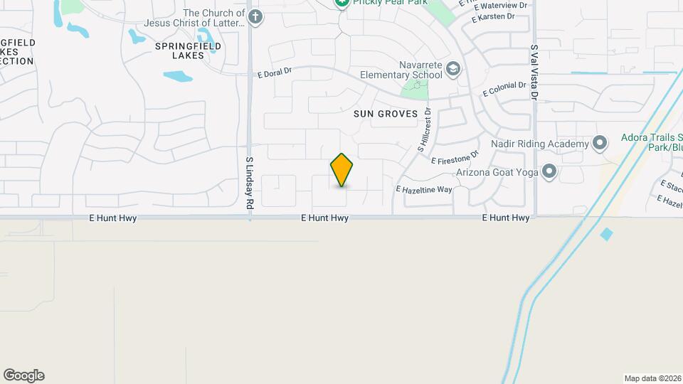 6924 S Opal Dr Map and Location Details