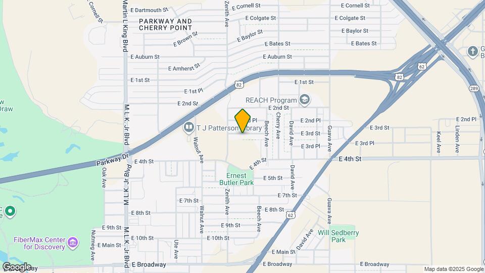 2714 E 3rd St Map and Location Details