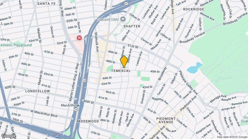 410 45th St Map and Location Details